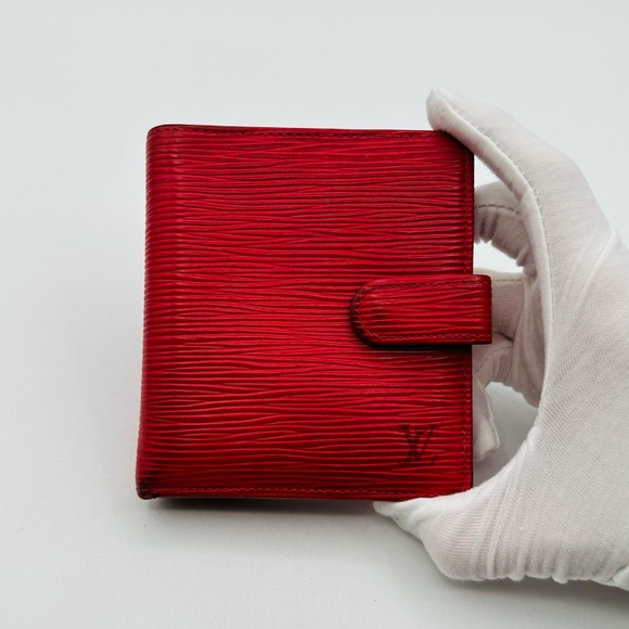 Louis Vuitton Compact Epi Wallet - Picture 1 of 13